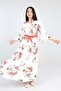 Girl's Chiffon Fabric Long Summer Dress - 3