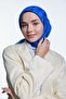 وشاح قطني من Mk Dama باللون الأزرق - 3