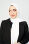 شال من سلسلة Misto Cotton باللون الأبيض