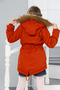 Girl's Removable Hooded Waterproof Down Coat - 4