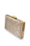 Rose Gold Color Laser Waterway Patterned Evening Dress Bag Evening Bag Wedding Engagement Henna Bag - 2