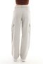 Girls' Cargo Pocket High Waist Wide Leg Jeans Jeans - 2