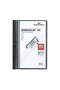 Durable 2200 Duraclip 30 Compression File 25 Pieces Black Color - 3