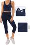 Women's Cross Back Detailed Yoga Exercise Fitness Sports Bra Crs001 - 4