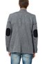 Men's Linen Blend Jacket Black C2609 - 3