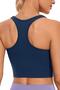 Ghassy Co. Women's Racerback Running Yoga Exercise Fitness Sports Bra