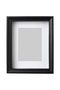 Vastanhed 20x25 Black Flower Portable Deep Box Frame Wooden Photo Picture Frame - 2