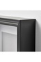 Vastanhed 20x25 Black Flower Portable Deep Box Frame Wooden Photo Picture Frame - 3