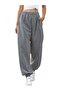 Dark Gray Jogger Sweatpants - Comfortable and Stylish Design - 3