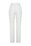 Ecru Embroidery Straight Cut Woven Trousers TWOSS24PL00090 - 8