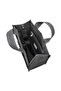 Hishi Rj Tote Bag Anthracite Waxed Canvas Bag Black Shoulder Strap - 6