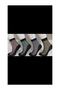 Women's 4 Pairs Floral Patterned Tulle Socks