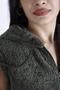 Women's Khaki Plush Soft Zippered Hooded Vest 22kylkpelo - 4