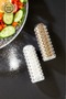 2 Pieces Beaded Plastic Mica Salt Bowl Pepper Shakers Spice Bowl Bead Series - 6