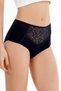 Women's Laser Cut High Waist Lace Detailed 3-Piece Panties Set - Kts3102 - 6