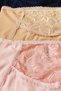 Women's Laser Cut High Waist Lace Detailed 3-Piece Panties Set - Kts3102 - 8