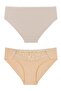 Women's Laser Cut Lace Detailed Slip Panties 3-Piece Pack Set - Kts3100 Model-3 - 4