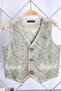 1-5 Years Safari Themed Concept Birthday Patterned Vest Linen Shirt with Capri Bag Boys B - 8