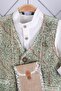 1-5 Years Safari Themed Concept Birthday Patterned Vest Linen Shirt with Capri Bag Boys B - 3