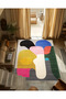 Creative Modern Decorative Carpet with Multicolor Abstract Figure Pattern 3369 - 4