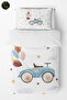 Cute Car and Balloon Patterned Children's and Baby's Room Bedding Set TLAN-304 - 4
