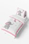 Butterfly Elephant Patterned Kids and Baby Duvet Cover Set TLAN-218