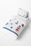 Mixed Sailor Patterned Children and Baby Duvet Cover Set TLAN-291
