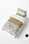 Brown Anchor Patterned Baby and Kids Bedding Set TLAN-015