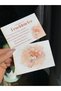 Women's entrepreneur thank you card 10x7 cm duplex 20 pieces, small business thank you card, note card - 3