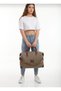 Unisex Navy Blue Hand and Adjustable Shoulder Strap Bag (Suitable for Short Travels) - 5