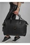 Unisex Navy Blue Hand and Adjustable Shoulder Strap Bag (Suitable for Short Travels) - 4
