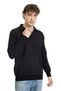 Men's Middle Age and Above Tight Woven Knitwear Knitted Acrylic Winter Dad Polo Collar Sweater 2078 - 3
