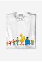 Sesame Street Printed Children's White T-shirt - 2