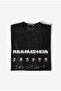 Rammstein Designed Children's Black T-shirt with Picture Print - 2