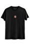 Animal Rhino Printed Children's Black T-shirt