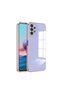 Samsung Galaxy A73 Compatible Phone Case Shiny Gold Silicone Case Light Green