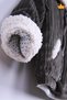1.5 Tog Velvet Cotton Lining Baby Kids Filled Bomber Coat 13454 - 5