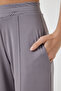 Women's Gray High Waist Stretchy Sweatpants BF00030 - 4