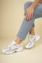 Women's Knitwear Sneaker Sports Shoes – Light Sole, Casual & Walking Model - Sk07 - 4