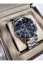Men's Stainless Steel Bracelet Wristwatch