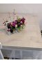 WHITE IMPORTED PVC OIL - PATTERNED REMOVABLE TABLE CLOTH - 2