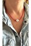 Abundance Hand Parachute Rope Red Necklace - 2