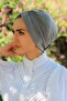 Stone Detailed Ready Bonnet Gray - 3