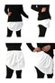 Sematik Shirt Black and White 2-Piece Skirt - 2