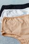 Women's 6-Piece High Waist Cotton Stretch Fabric Panties Multi-Color - 6