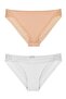 Women's Laser Cut Lace Slip Panties 3-Piece Pack Set - Kts3101 Model-1 - 3