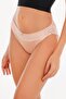 Women's Laser Cut Lace Slip Panties 3-Piece Pack Set - Kts3101 Model-2 - 5