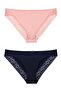 Women's Laser Cut Lace Slip Panties 3-Piece Pack Set - Kts3101 Model-2 - 3