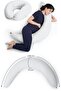 Xl nursing pillow and pregnancy pillow baby support cushion, pregnancy pillow, cotton fabric, 200 x70 cm