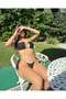 Oliva stone detailed bikini set